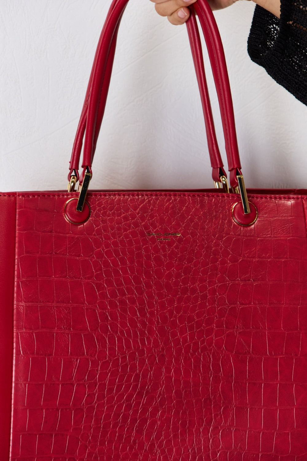 David Jones Textured Classic Carryall