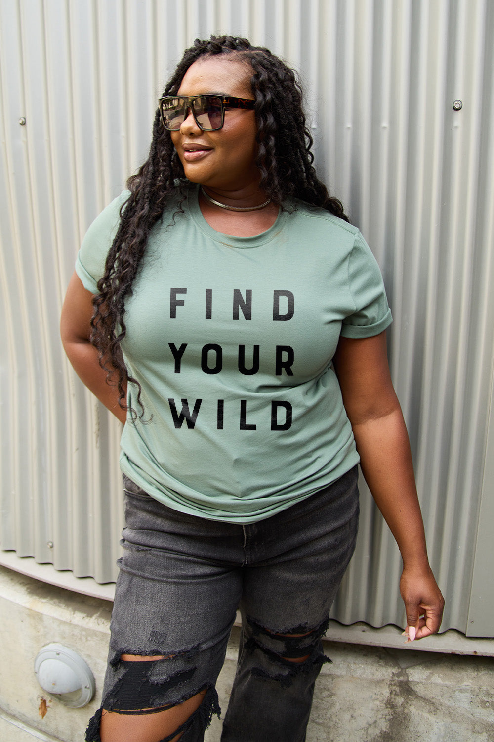 Simply Love Find Your Wild Graphic T-Shirt