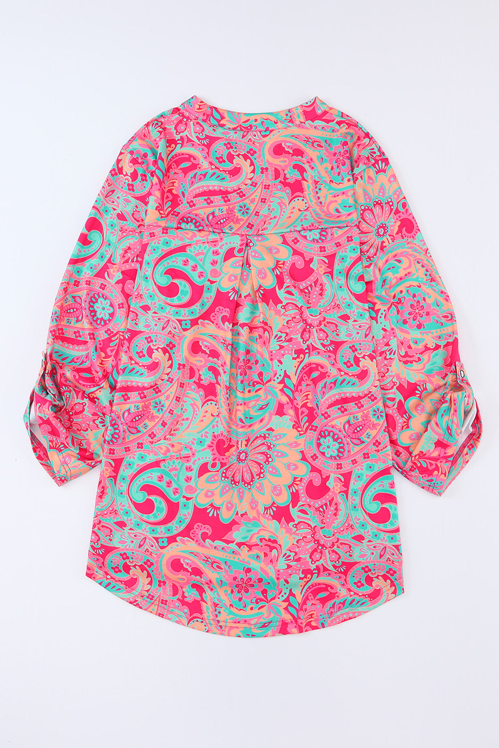 Curvy Chic Paisley Parade Blouse