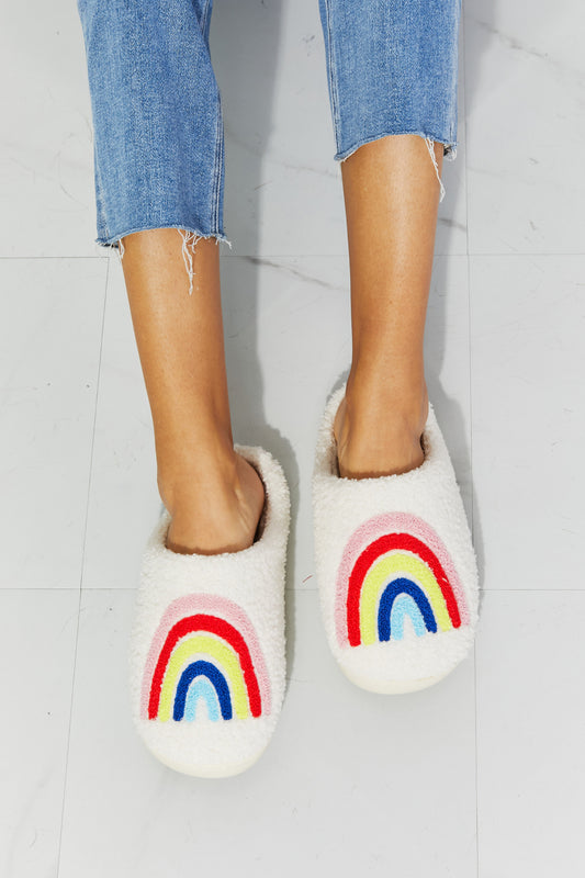 Melody Rainbow Plush Slipper