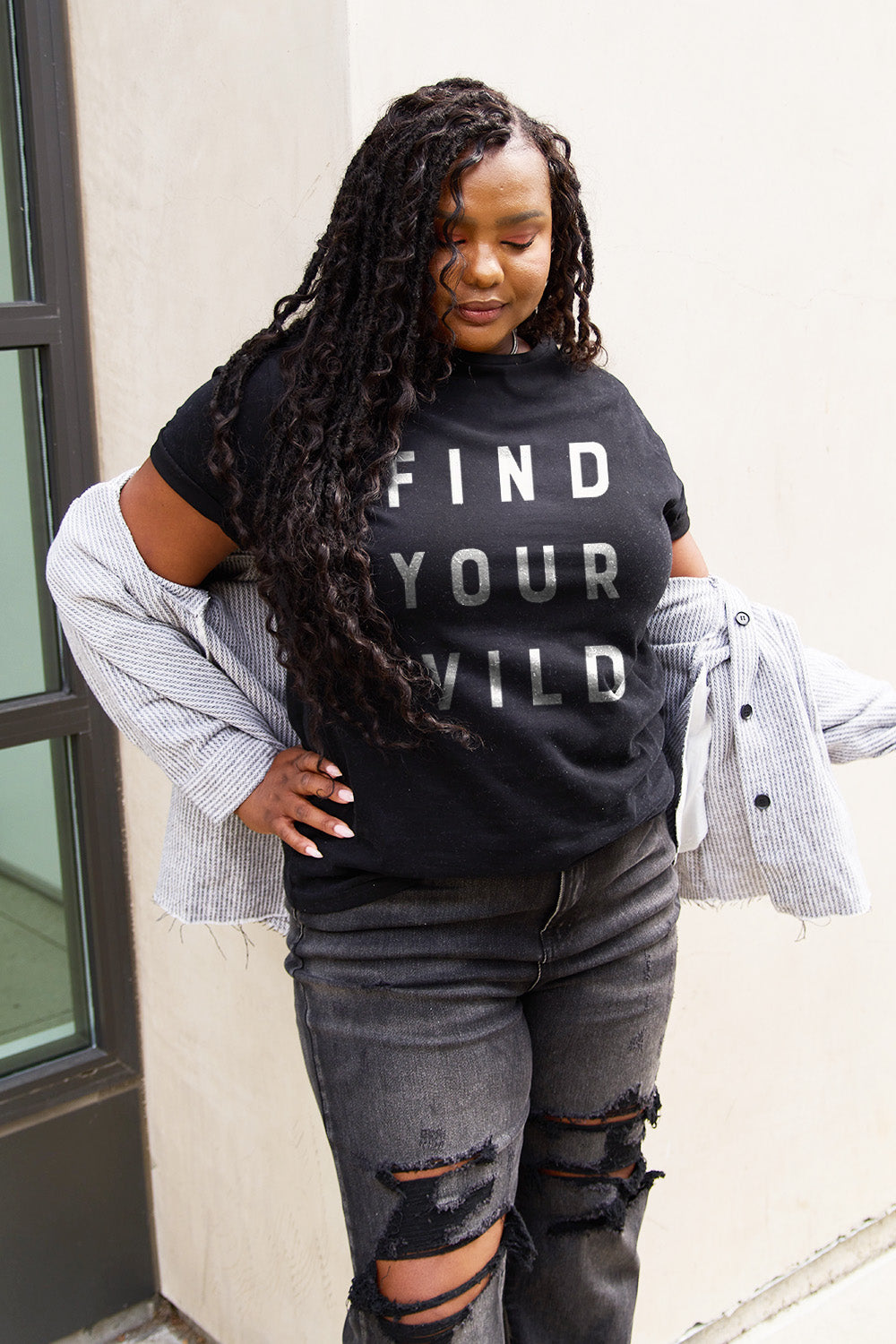 Simply Love Find Your Wild Graphic T-Shirt