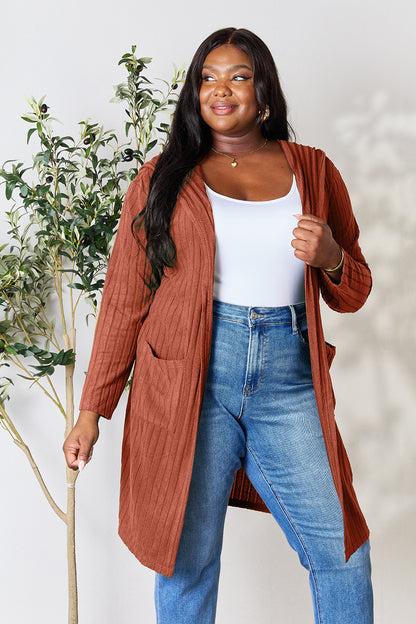 Basic Bae Hooded Cardigan