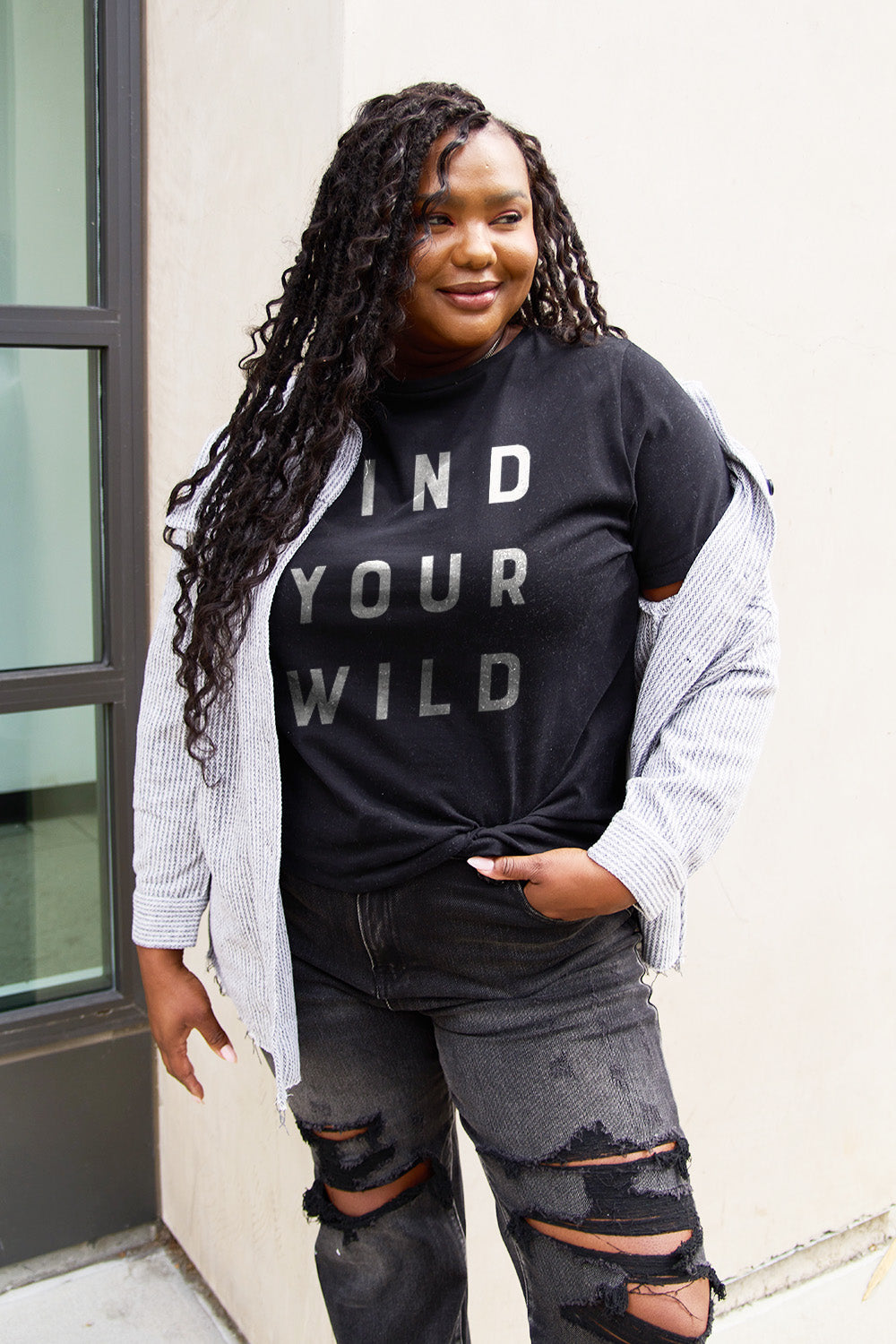 Simply Love Find Your Wild Graphic T-Shirt