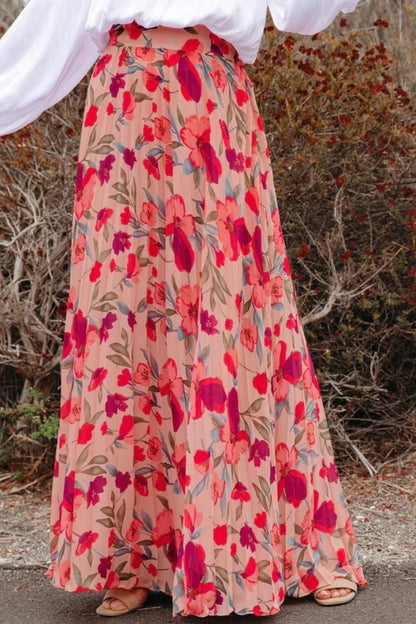 Breezy Blossom Maxi Skirt