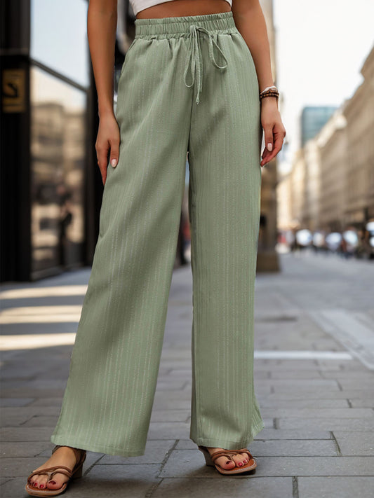 Flowy High-Waist Wide Leg Pants