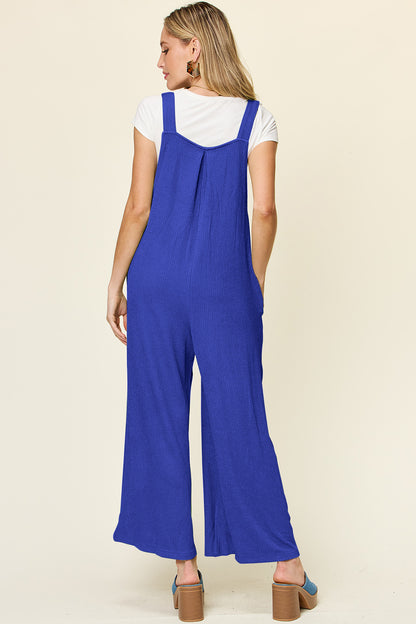 Double Take Textured Overall