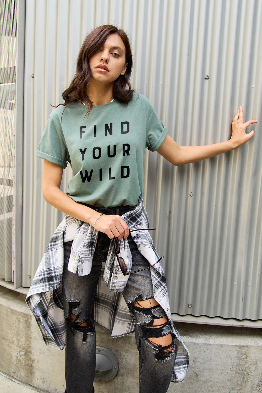 Simply Love Find Your Wild Graphic T-Shirt